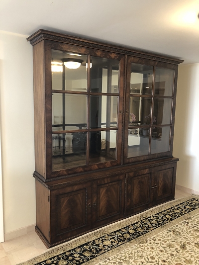 China cabinet repaired and refinished